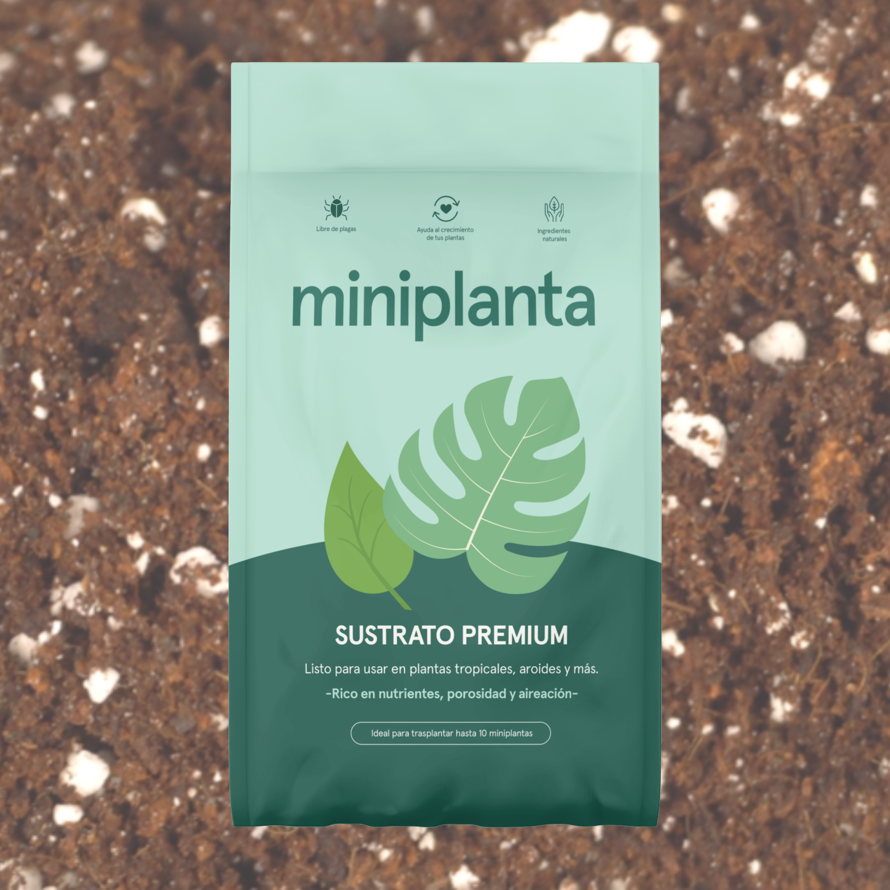 Sustrato Premium Miniplanta 100% ECO