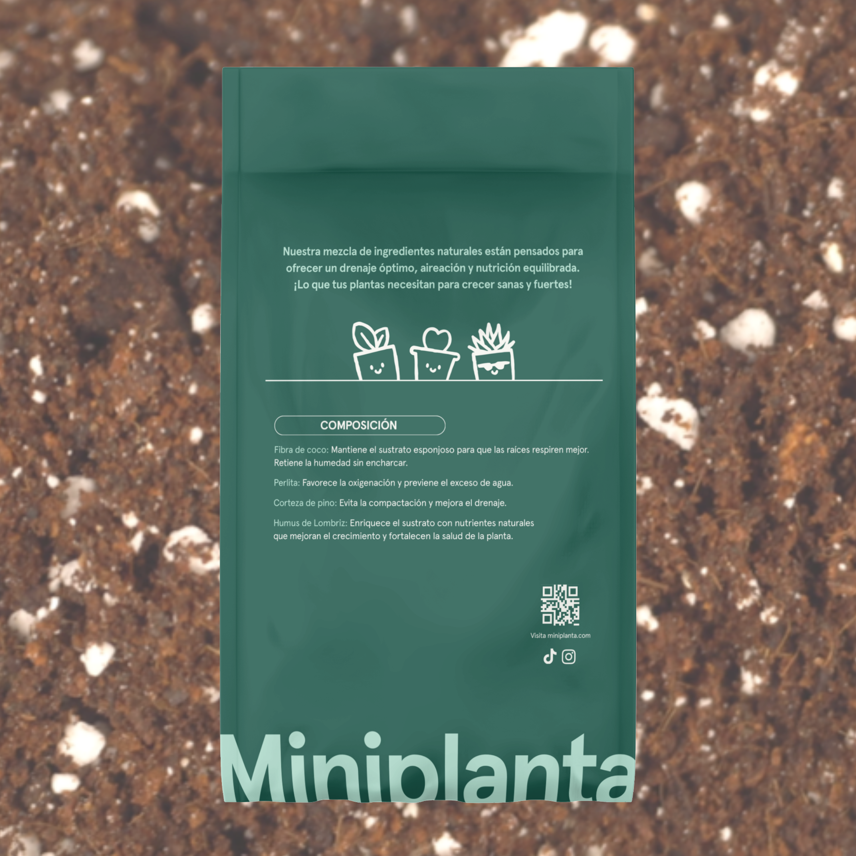 Sustrato Premium Miniplanta 100% ECO