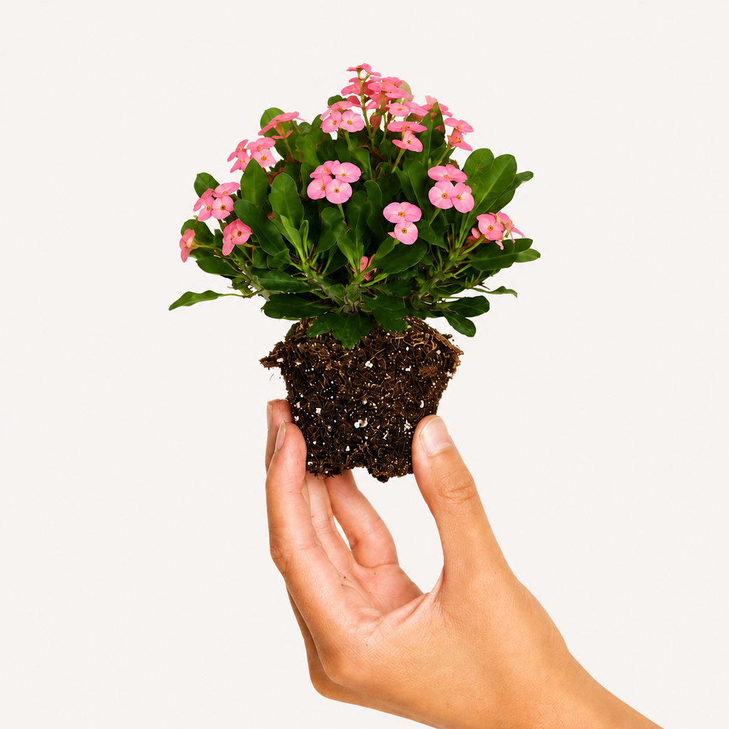 Euphorbia Milii o Clavos de Cristo Mix